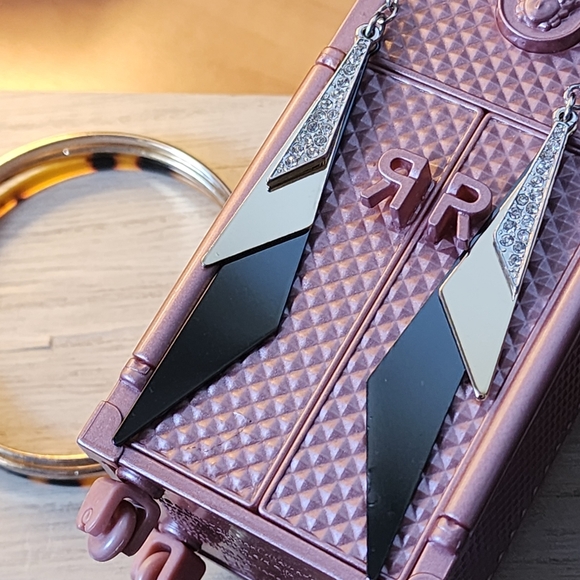 Statement Earrings and Bracelet set - Picture 2 of 5